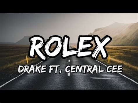 drake rolex lyrics|this a drake lyrics.